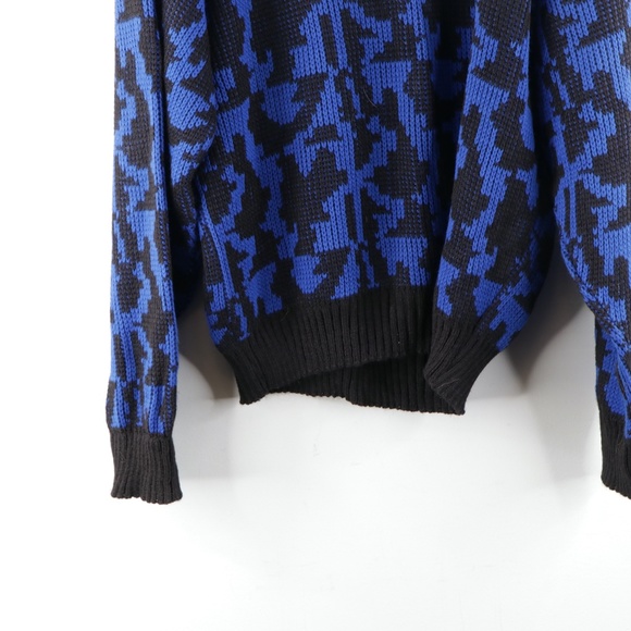 Vintage 90s Streetwear Geometric Crewneck Sweater - Picture 7 of 7